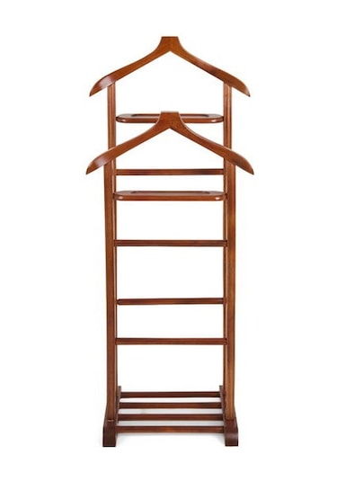 Just Home Elit Çift Tepeli Dilsiz Uşak - Ceviz - 120 Cm Ceviz