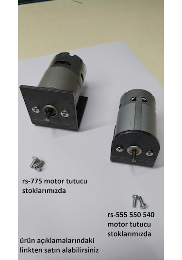 Amirelektronix-Rs 775 Dc Motor 12V-36V 7500-15000 Rpm