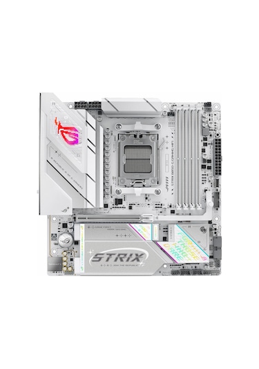 Asus Rog Strix B850-g Gaming Wifi Ddr5 8000mhz Oc M.2 Hdmı/dp/usb-c Pcıe 5.0 Am5 Matx Anakart