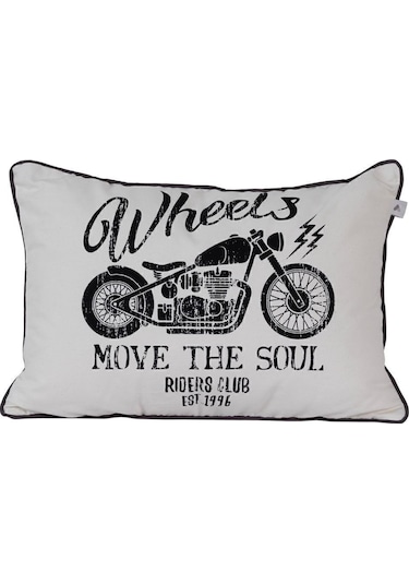 Wheels Kırlent Kılıfı 35x50 Cm