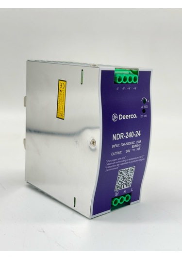 Deerco Ndr-240-24 Güç Kaynagı 240 W 24 Vdc 10a