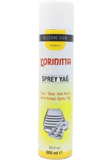 Korinitta Sprey Yağ 600 ML