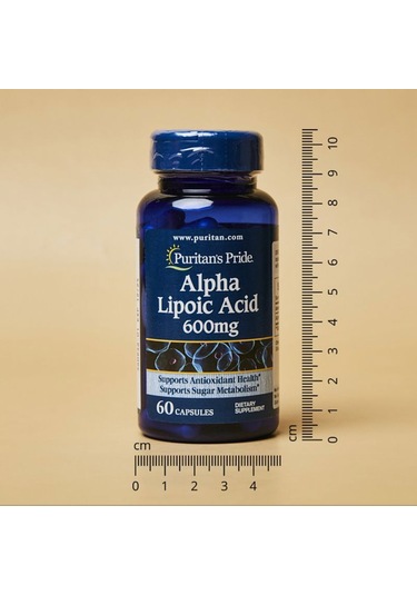 Puritans Pride Alpha Lipoic Acid 600 Mg, 60 Caps