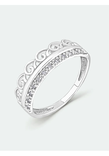 Torgovyj Dom Uvelir Holding Evlenme Teklifi İçin 925 Ayar Gümüş Yüzük 429749530 Gri