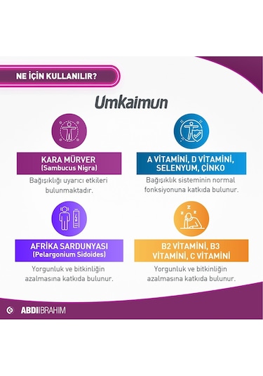 Umkaimun 15 Efervesan Tablet - 1+1 İkincisi Hediye