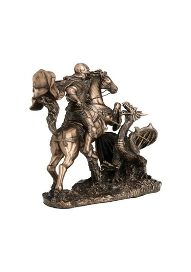 Luxxi Ejderha Avcısı Savaşçı - Ofis Hediyelik Masaüstü Dekorotif Ürünler Ve Aksesuarlar