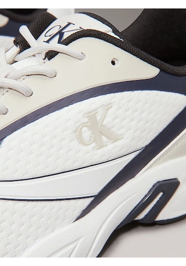 Tommy Hilfiger Erkek Beyaz Kalın Tabanlı Sneaker Çok Renkli