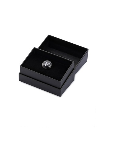 V Harfli Yuvarlak Tekli Kol Düğmesi 110110etc002 V-v