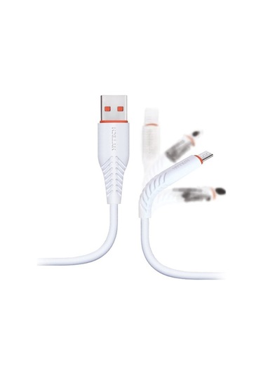 Hytech Hy X235 1 2m 3a Micro Usb Beyaz Data