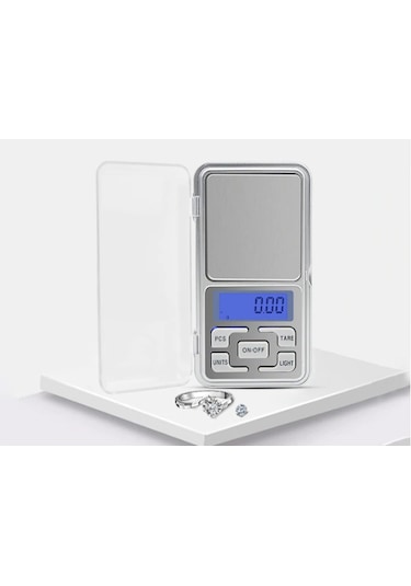 Dijital Hassas Terazi Hassas Tartı Mini Cep Tipi Tartı200gr-0.01g