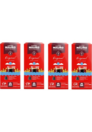 Caffe Mauro Original Nespresso Kapsül Kahve 40 Kapsul Kapsül Kahve