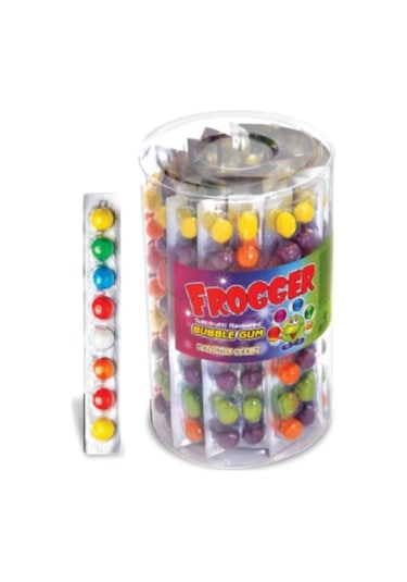 Frogger 8'li Top Meyveli Sakız 42'li Set