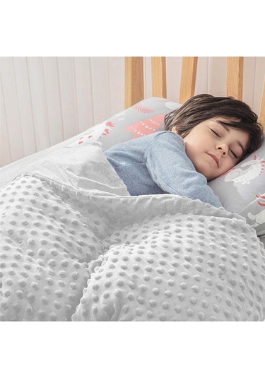 Pembe Bebek Yumuşak Minky Noktalı Battaniye Sıcak Polar Bebek Arabası Örtüsü Yorgan Kundaklama Yatak Pembe