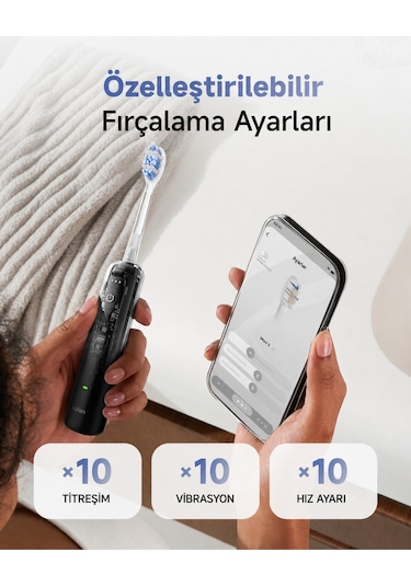 Laifen Wave Pro Transparan Elektrikli Diş Fırçası Transparan
