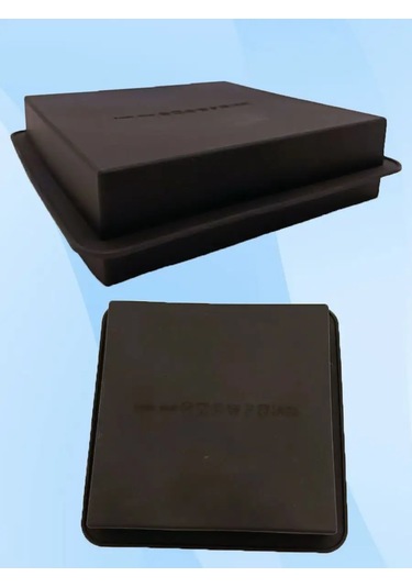 Silico Silikon Kare 16 Tor Supervisor Kalıbı 162873605 Siyah