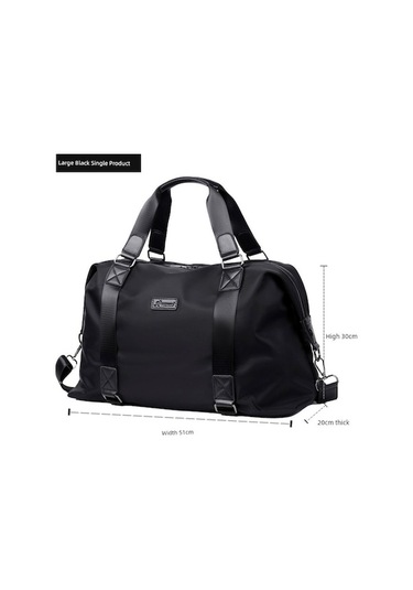Carrier- Su Geçirmez Seyahat Çantası - Büyük Siyah Um51448-9