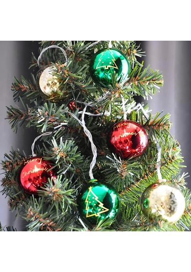 Yılbaşı Pilli Karışık Figürlü Led Işık 3 Mt