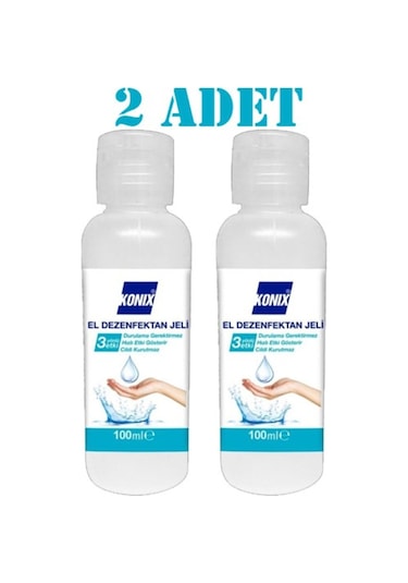 Konix El Dezenfektan Jeli 2 x 100 ML