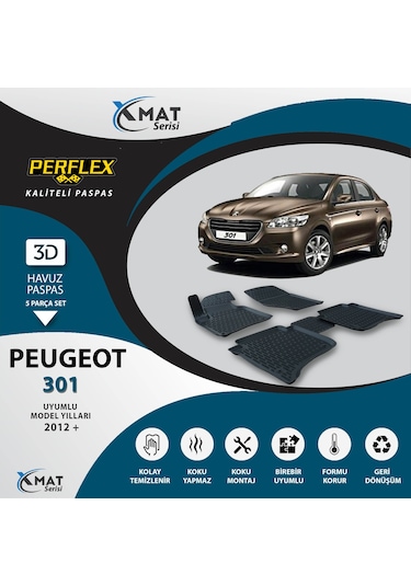 Paspas 3D Havuzlu X-Mat 301 12- - Perflex Pxm-Pg09