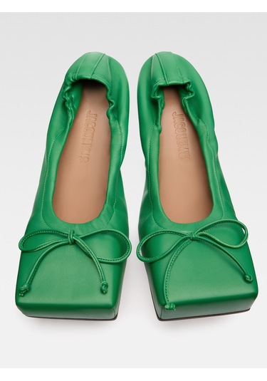 Jacquemus Renk Ballet Babet Yeşil