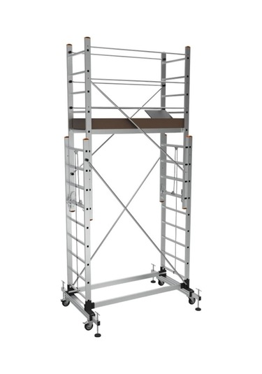 Alüminyum İskele Teleskopik Sar7509 2 X 2,5 5 Metre