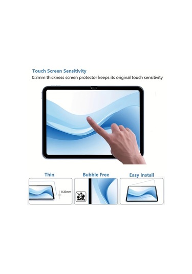 Honeybeeshop İpad Air 3/pro 10.5 İçin Yüksek Çözünürlüklü Temperli Cam Ekran Koruyucu  Pencil Uyumlu