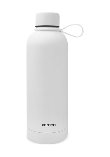 Karaca Aly Soft Touch Çelik Sızdırmaz Termos 500 Ml Beyaz Beyaz