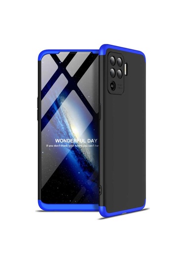 Teknomoda Oppo Reno 5 Lite Kilif 360 Derece Korumali 3 Parça Ays Kapak 515705053