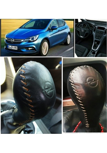 Opel Astra J Kasa Vites Topuzu Kılıfı El Yapımı Hakıkı Deri (491168014)