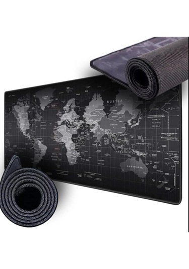 Dünya Desenli 80x30 Cm Mouse Pad Xl Gaming Mousepad