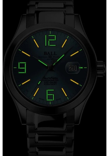 Ball Nm9050c-s1-bk Erkek Kol Saati Gümüş