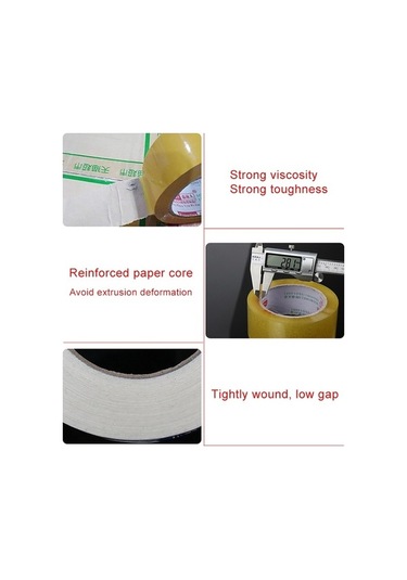 Willowhaven 45mm Genişlik 25mm Kalınlık Paket Sızdırmazlık Bandı Rulo Sarı Evrensel Kullanım Diğer