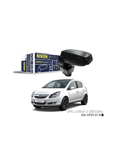 Opel Corsa D Kol Dayama Kolçak Vidasız Orta Konsol Niken