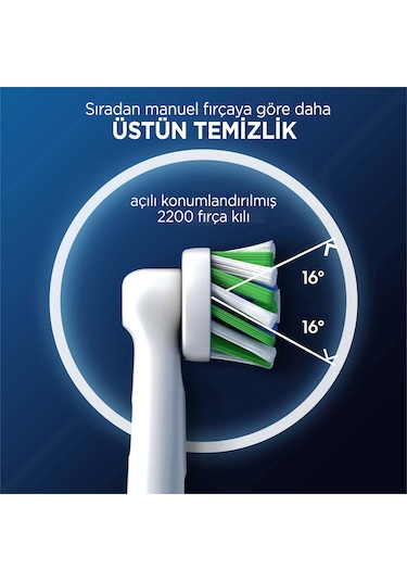 Oral-B Pro Cross Action Diş Fırçası Yedek Başlığı 9'lu