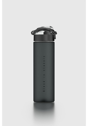 Renga Saga Desenli 630 Ml Mat Tritan Matara 912114 Siyah Siyah