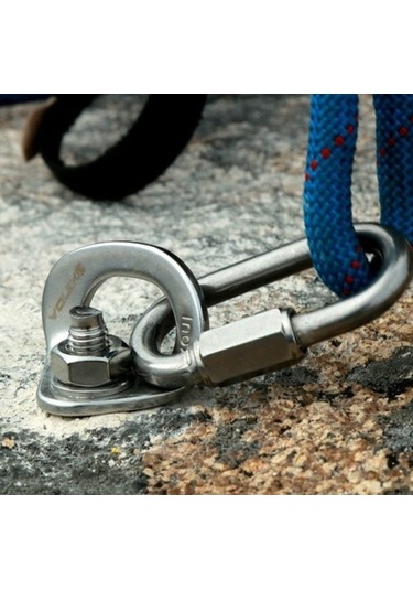 M8 Kaya Çivi Direği Paslanmaz Çelik Genişletme Vidaları - Kaya Çivisi Çekme Güçlü 4 Adet 9 CM