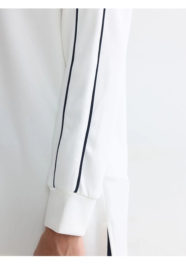 Lc Waikiki Beyaz Bisiklet Yaka Soft Touch Kadın Sweatshirt