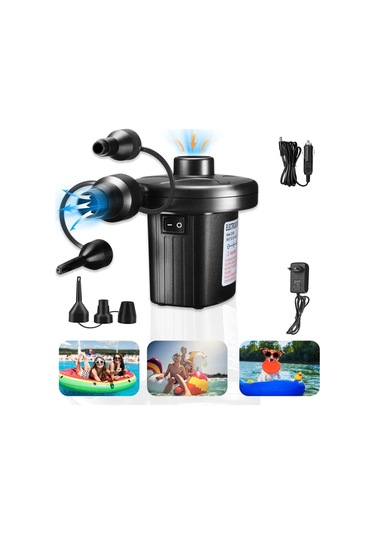 Jialan Mini Şişme Pompa Elektrikli Hava Yastığı Kamp Pompası