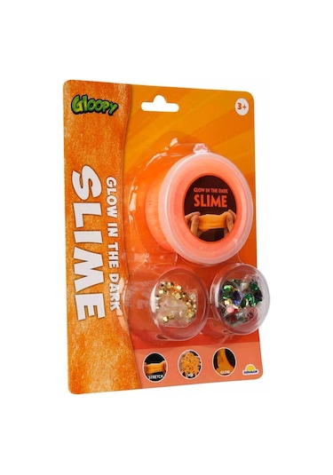 Karanlıkta Parlayan Turuncu Slime