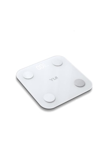 Yui KB12 Plus Şarjlı Yağ Ölçer Fonksiyonlu Akıllı Bluetooth Tartı (Teşhir)