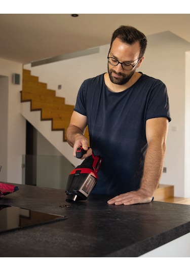 Einhell TE-HV 18/06 Li Süpürge + 2.5 Ah Akü + Şarj Cihazı