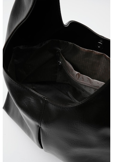 Zaura Salaş Omuz Çantası Siyah Siyah