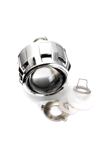 Neevoyu 2.5 İnç Çift Xenon Projeksiyon Lens H1/h4/h7 Uyumlu Sağ Sürücü İçin Parlaklık Düzenleyici + Montaj Aksesuarları