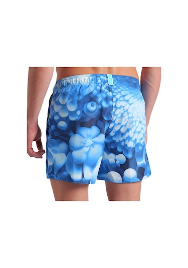 Arena Water Prints Beach Erkek Mavi Deniz Şortu 007159720 Mavi