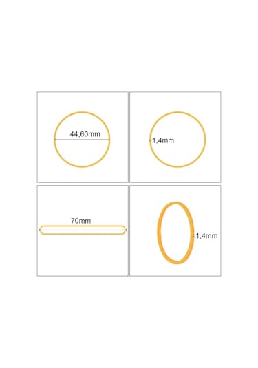 Ekoset 70Mm Paket Ambalaj Para Lastiği 1Kg