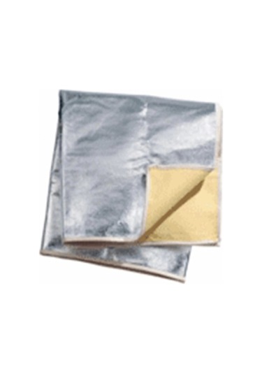 Isıya Dayanıklı Yangın Battaniyesi 160x180cm 160x180 Yanmaz Alüminize Tek Tarafı Alüminyum