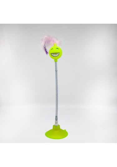 Tineke Vantuzlu Yaylı Gülen Yüz Kedi Oyuncağı