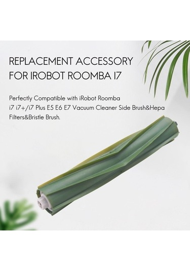 Unimarket Irobot Roomba I7 I7+/ı7 Plus E5 E6 E7 Serisi Robotik Vakum Kiti Süpürge Yedek Parçaları 2 Adet