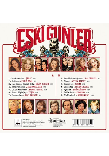 Eski Günler - Çeşitli Sanatçılar Plak