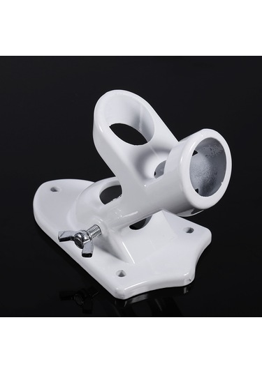 Moveevo Alüminyum Bayrak Çubuk Tutucusu - Duvar Üstü Montajlı, Dayanıklı Malzeme, Kolay Kurulum, Farklı Stillerde Bayrak Göstermek İçin Uygun